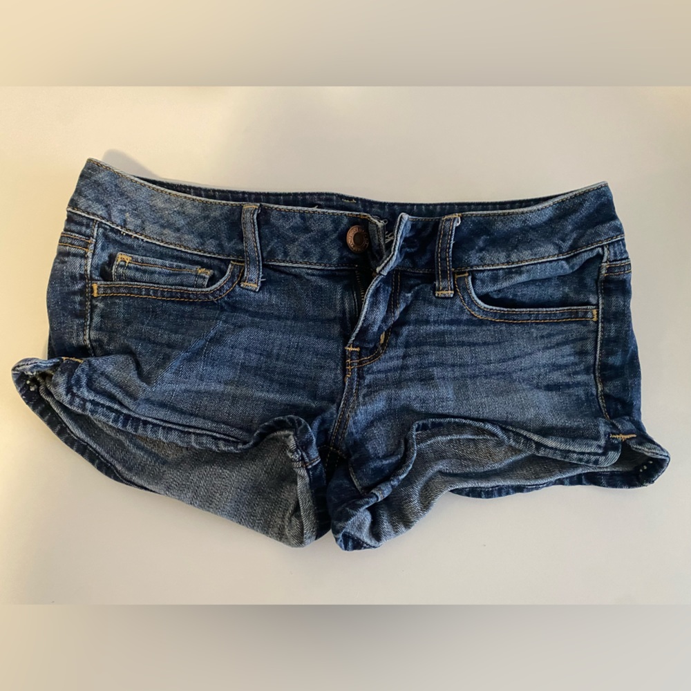 American Eagle denim shorts, size 4
